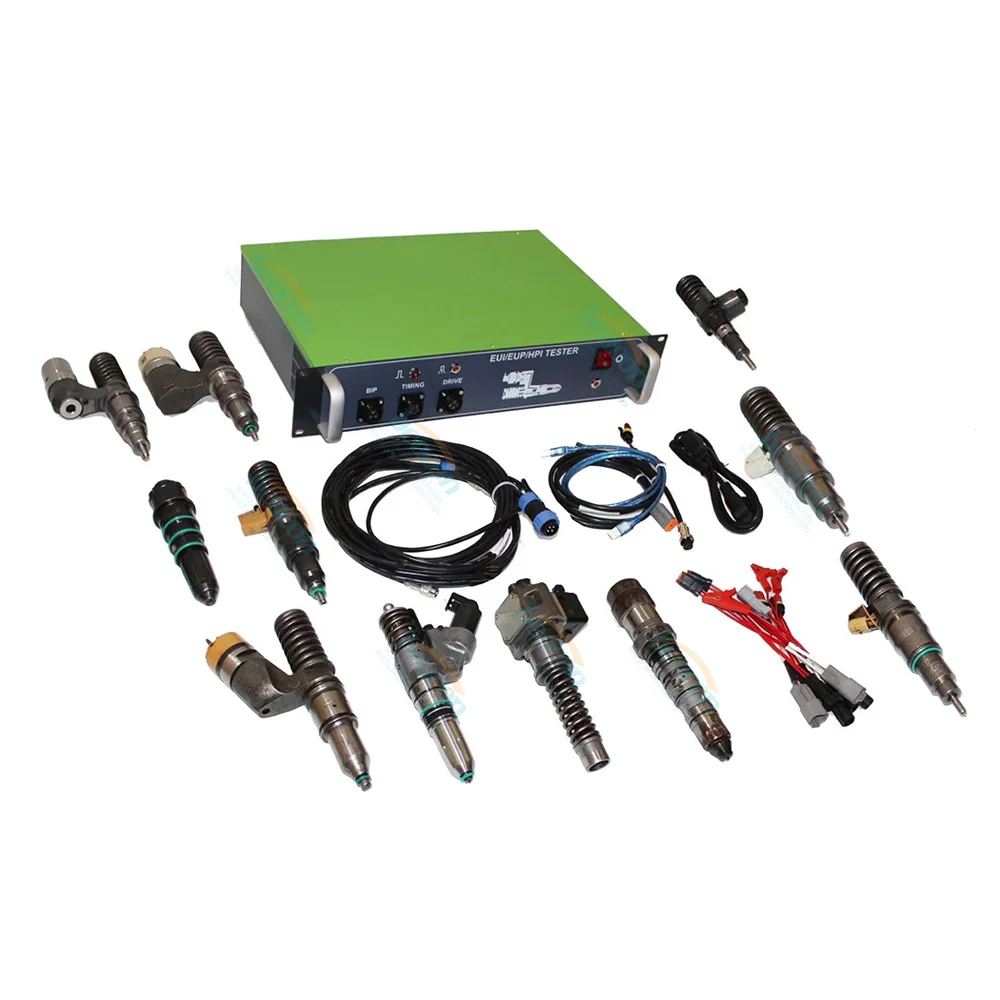 EUS1800 Common Rail Diesel Fuel Bip E3 Double Solenoid Valve Hpi X15 Q60 Test Bench Eui Eup Injector Cambox Tester
