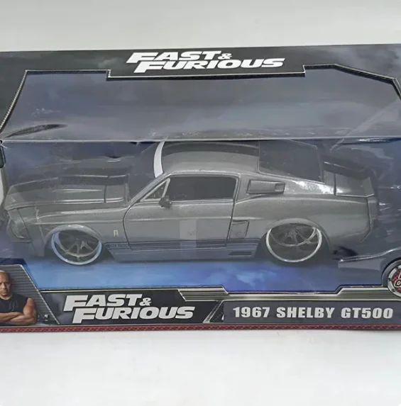 JADA-modelo de coche de aleación Ford Mustang Shelby GT500, escala