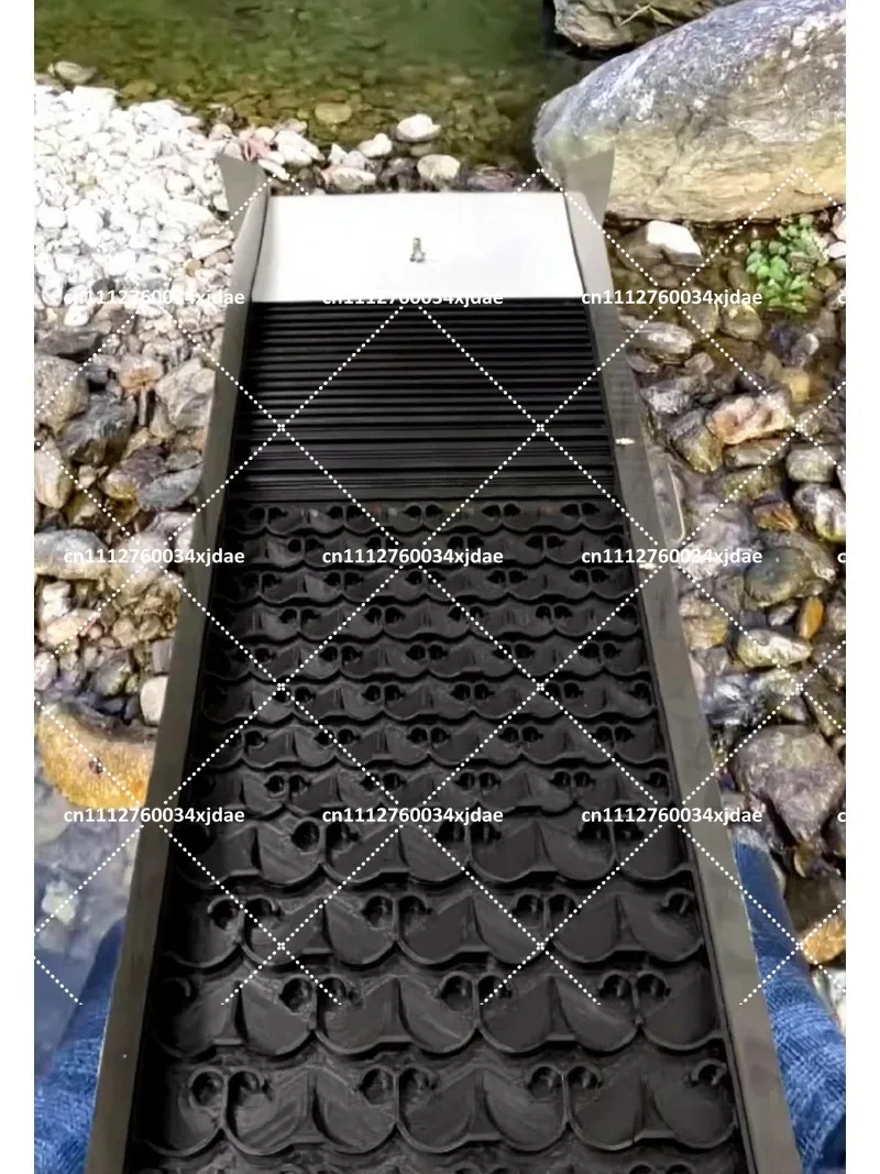 Professional Stainless Steel Chute System, Extra Large Lengthened Widened Thickened Unpowered Conveyor Equipment Set