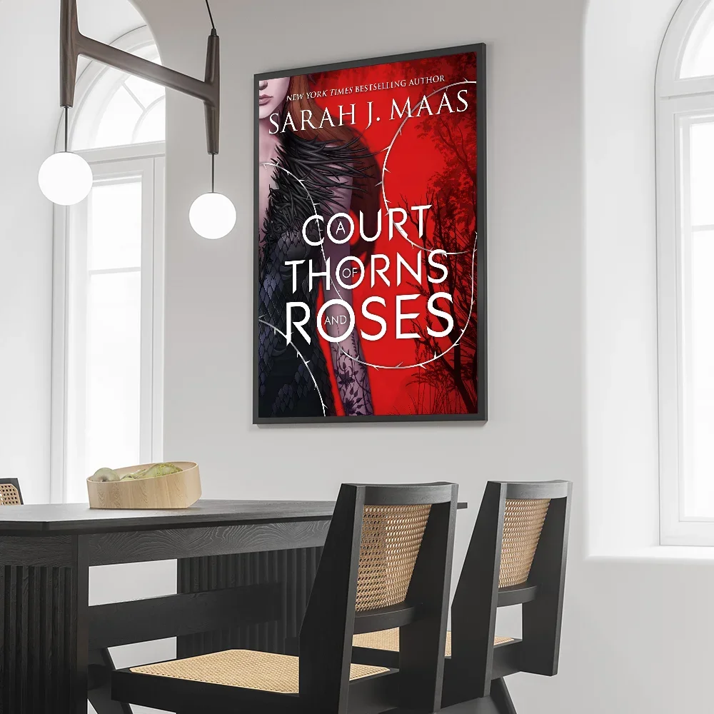 1pc Hi_0A Court Of Thorns And Roses Poster HD Posters Home Room Bar Cafe Decor Art Wall Painting Picture