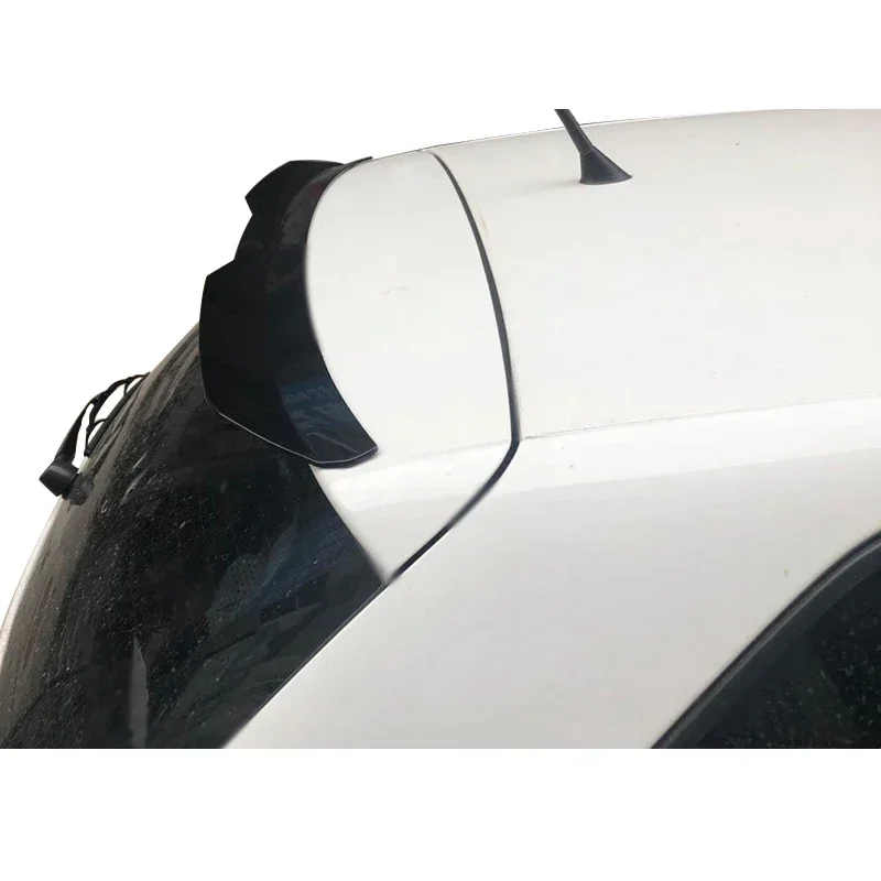 New！ Car Roof Spoiler For VW POLO Hatchback 2011 - 2018 Type DGS Carbon Surface Rear Trunk Wing ABS material Refit Accessories