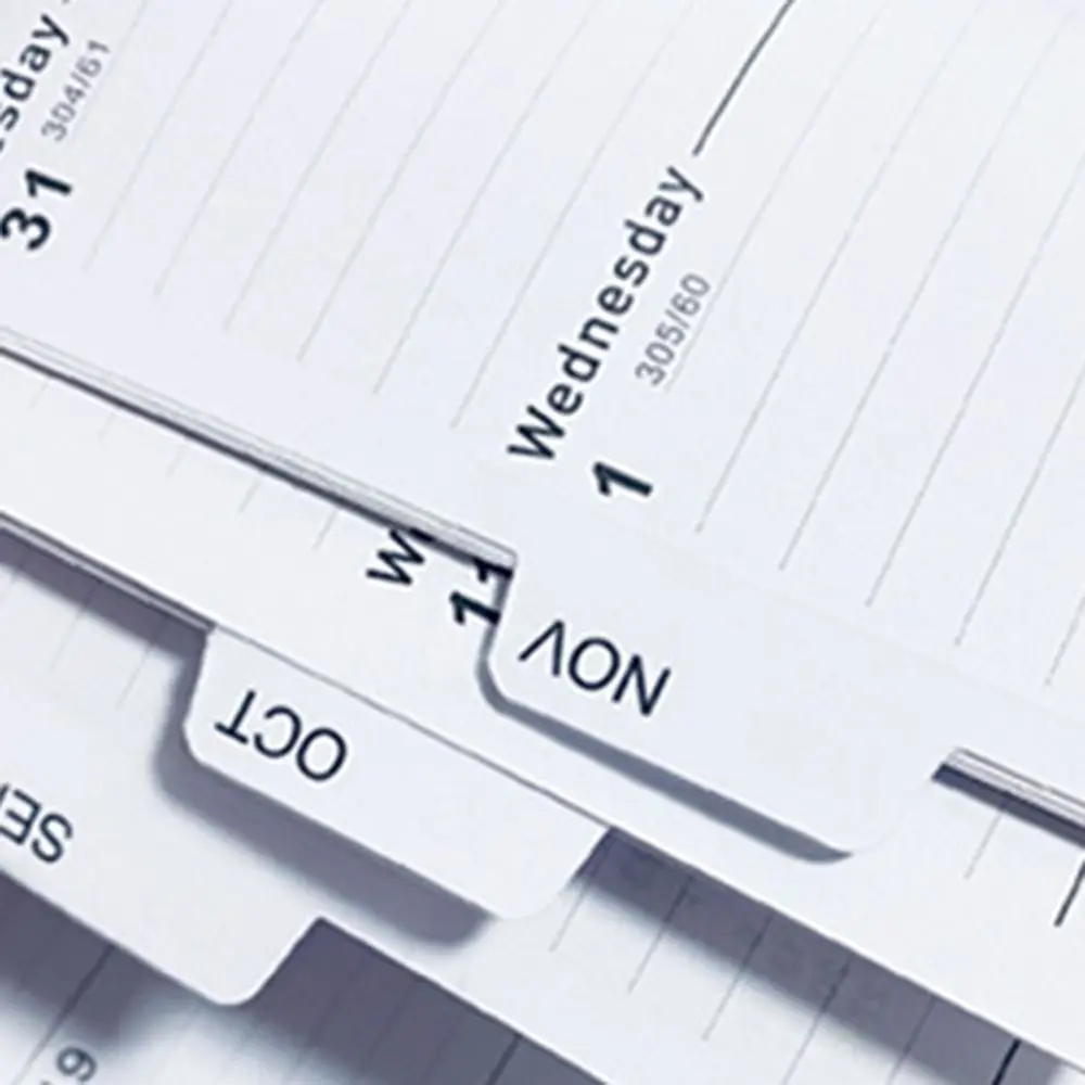 Agenda A5 da 12 mesi, lista delle cose da fare, prendere appunti, taccuino inglese, organizer portatile per il tempo, raccoglitore, quaderno a spirale, cancelleria