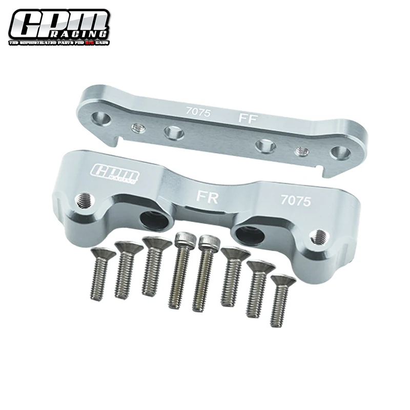 Soporte de suspensión inferior delantera de aleación GPM 7075 para 1/5 Kraton 8S Outcast TRUCK-ARA5810 ARRMA