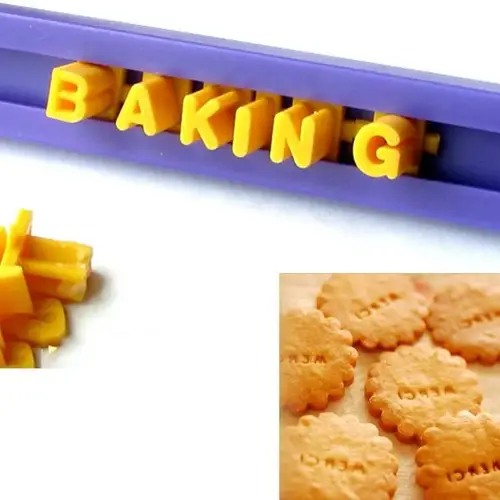 Imagen 2 del producto Sellos de letras del alfabeto para presionar arcilla, molde del alfabeto, herramientas para estudiantes, Kit de sellos, estampado de letras artesanales DIY para estudiantes de escuela