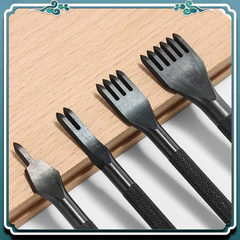 

Премиум 8 шт. 3 мм 4 мм 1/2/4/6 зубца дюймовое долото инструменты для рукоделия из кожи дырокол шнуровка шитье перфорированные инструменты для рукоделия из кожи