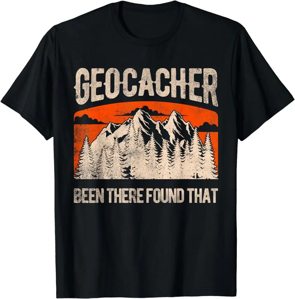 Geocaching Men Women Geocacher Lover Cool T-Shirt For Men Women Summer Tees Cotton Luxury Brand Vintage Oversized