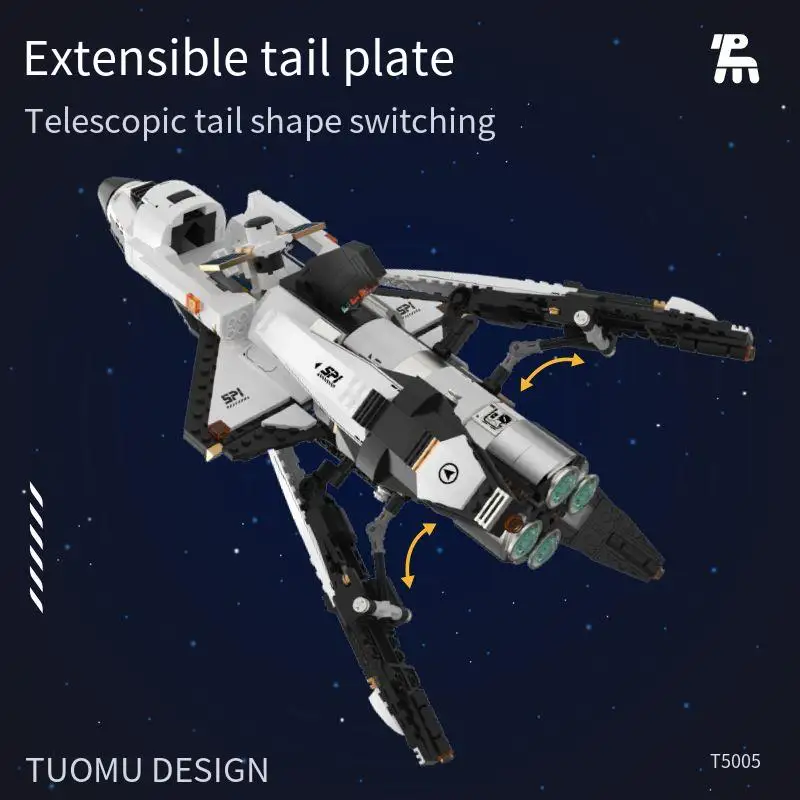 

Explore space shuttle, space shuttle, building block set, spacecraft series, rocket, children's set, toy