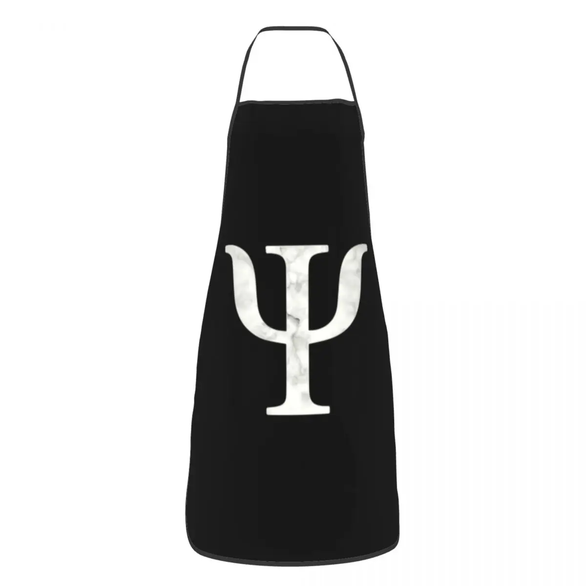 Psychology Marble Psi Symbol Aprons Psychologist Teacher Gift Unisex Kitchen Chef Bib Tablier Cuisine Cooking Baking Painting