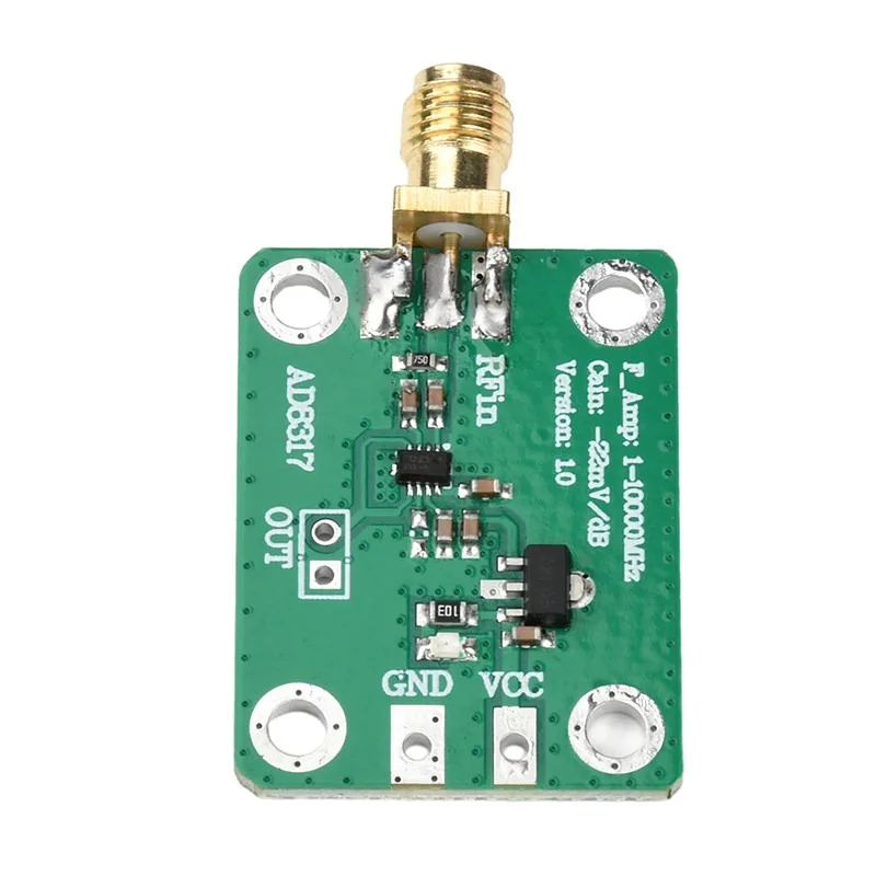 For AD8317 Logarithmic Detector RF Module Power Meter 1M-10000MHz RF Signal Power Detection