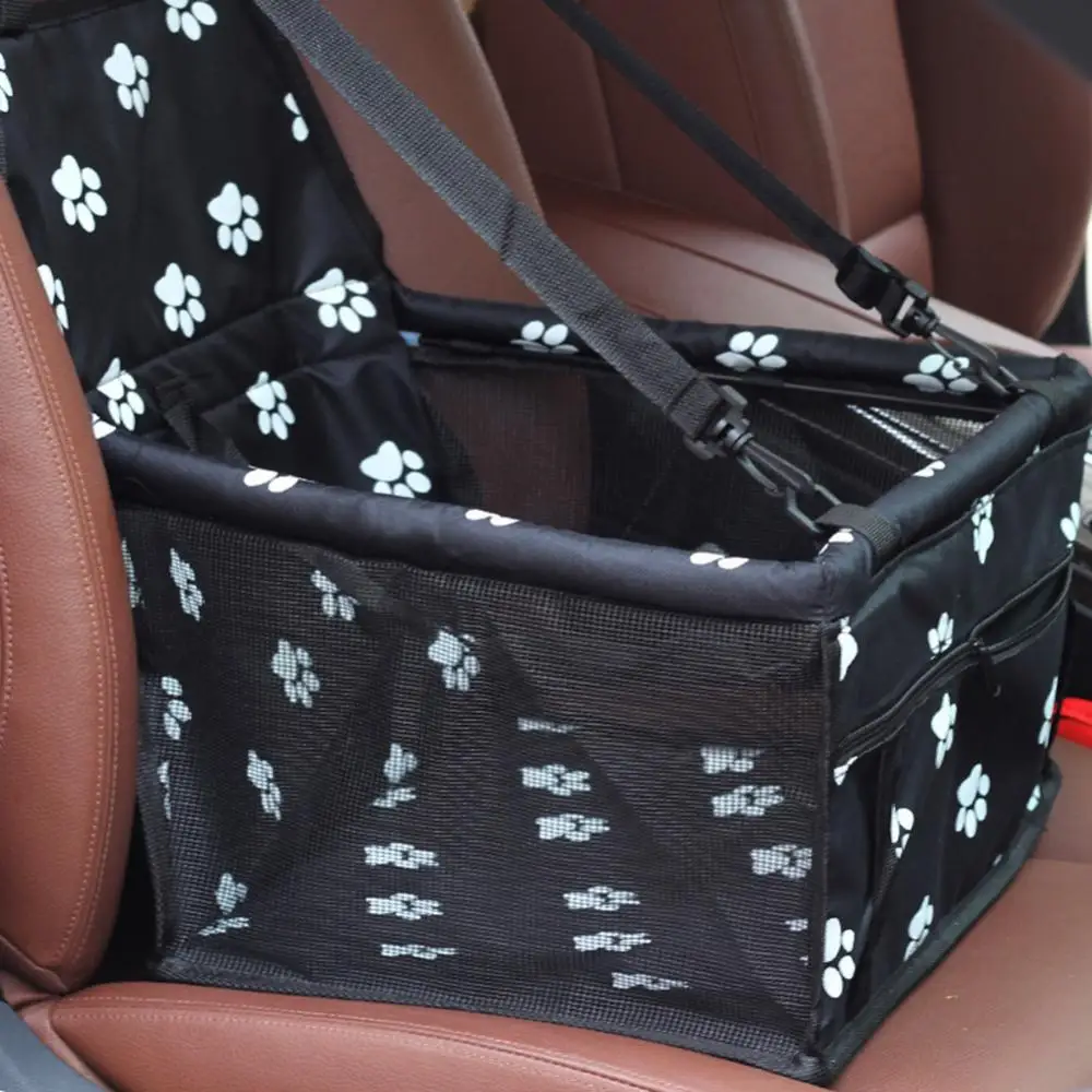Breathable Dog Mat Waterproof Pet Car Seat Pet Dog Carrier Car Basket Cage Booster Car Seat Bag Pet Puppy Products