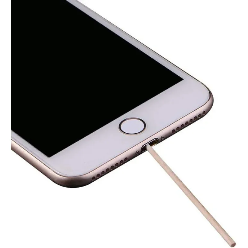 ポップ # 綿棒100本入り/パック 携帯電話の充電ポート、イヤホン穴クリーナー、携帯電話修理ツール