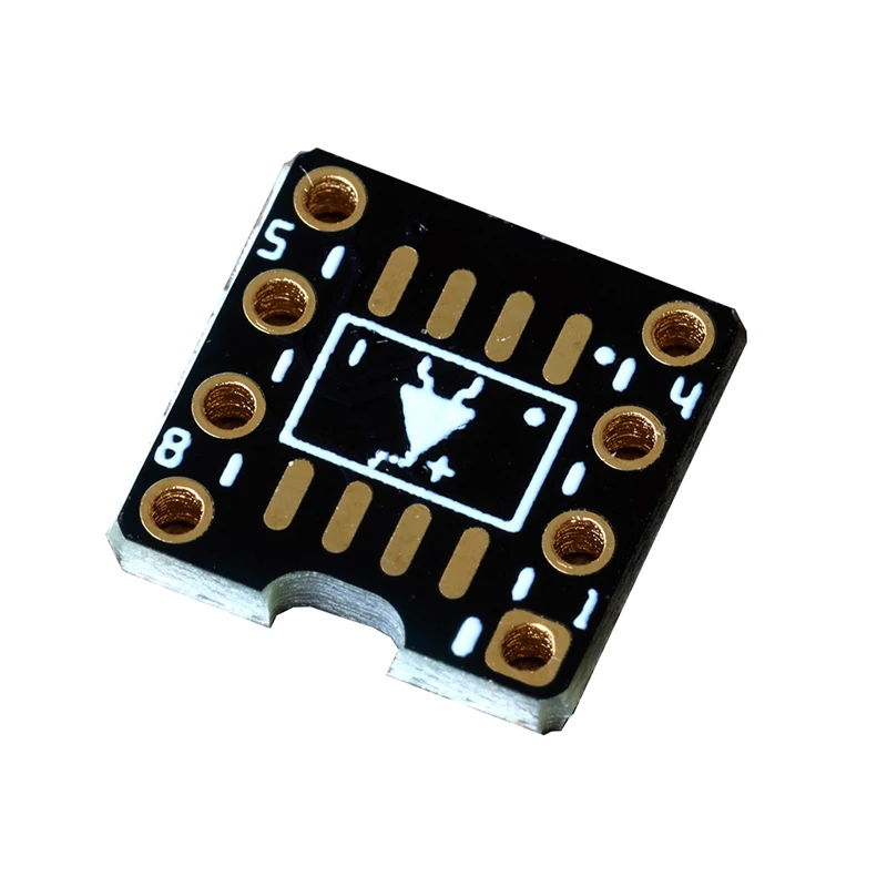 2 Pcs Hifi ADA4898-2 Dual Channel High-speed Operational Amplifier SOP8 to DIP8 Dual Opamp for DIY  Sound Amp Low Noise