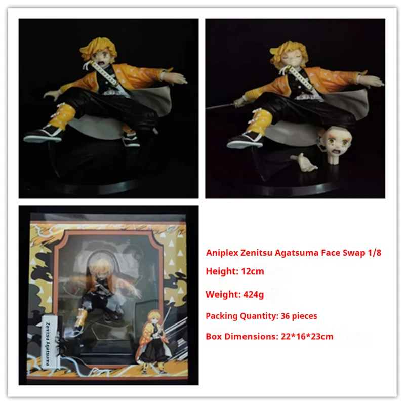 

В наличии оригинальная фигурка Bandai Demon Slayer собрать Agatsuma Zenitsu аниме модель игрушка в подарок