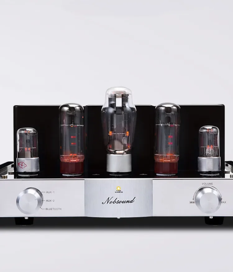 For MS-50D Amplifier HI-FI Bl-uetooth Tube Amplifier 2.1 Channel Amp Vacuum Tube AMP support Bl-uetooth and USB CD DVD