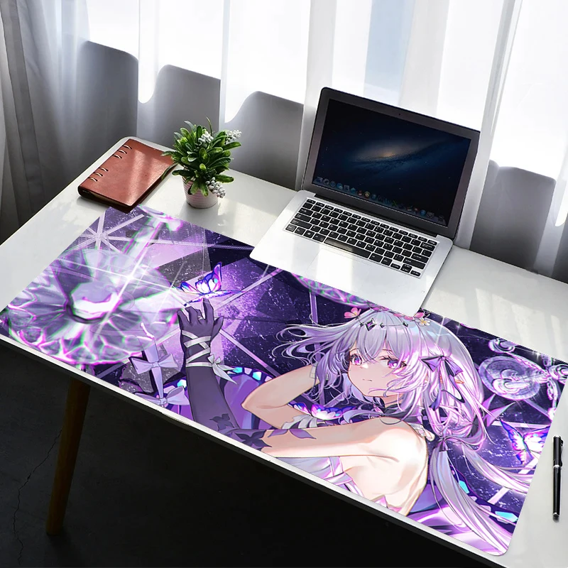 

Mouse Pad Laptop Honkai Star Rail Castorice Rubber Extended Desktop Mat Computer Gamer Mousepad Gaming Accessories Keyboard Pad