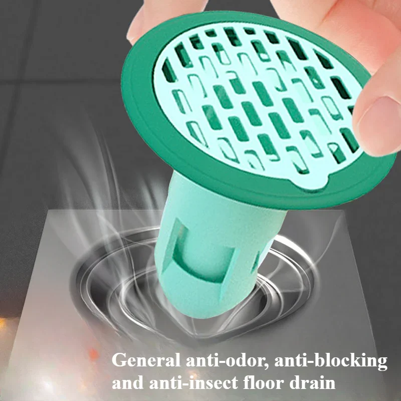 Floor Drain Deodorant Universal Sewer Deodorant Blocking Insect-resistant Floor Drain Cover Toilet Plastic Deodorant Core