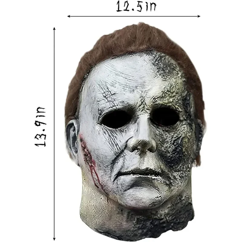 Film Michael Myers Kostüm Halloween Cosplay Horror Killer Voll gesicht Latex Mascara Terror Erwachsenen Rave Maskerade Maske für Männer