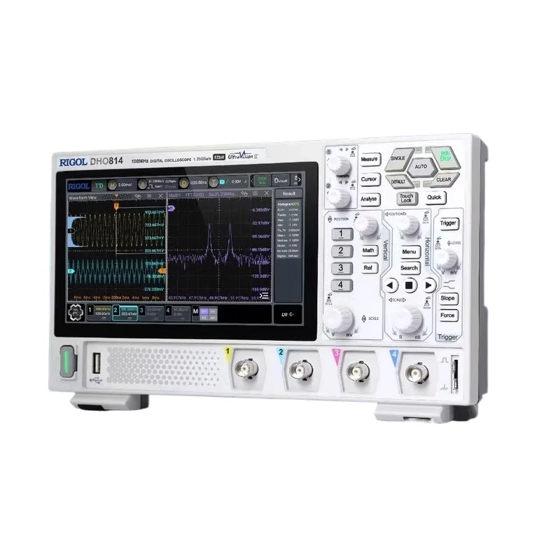 RIGOL Digital Oscilloscope DHO802/812/804/814 High Resolution 12bit