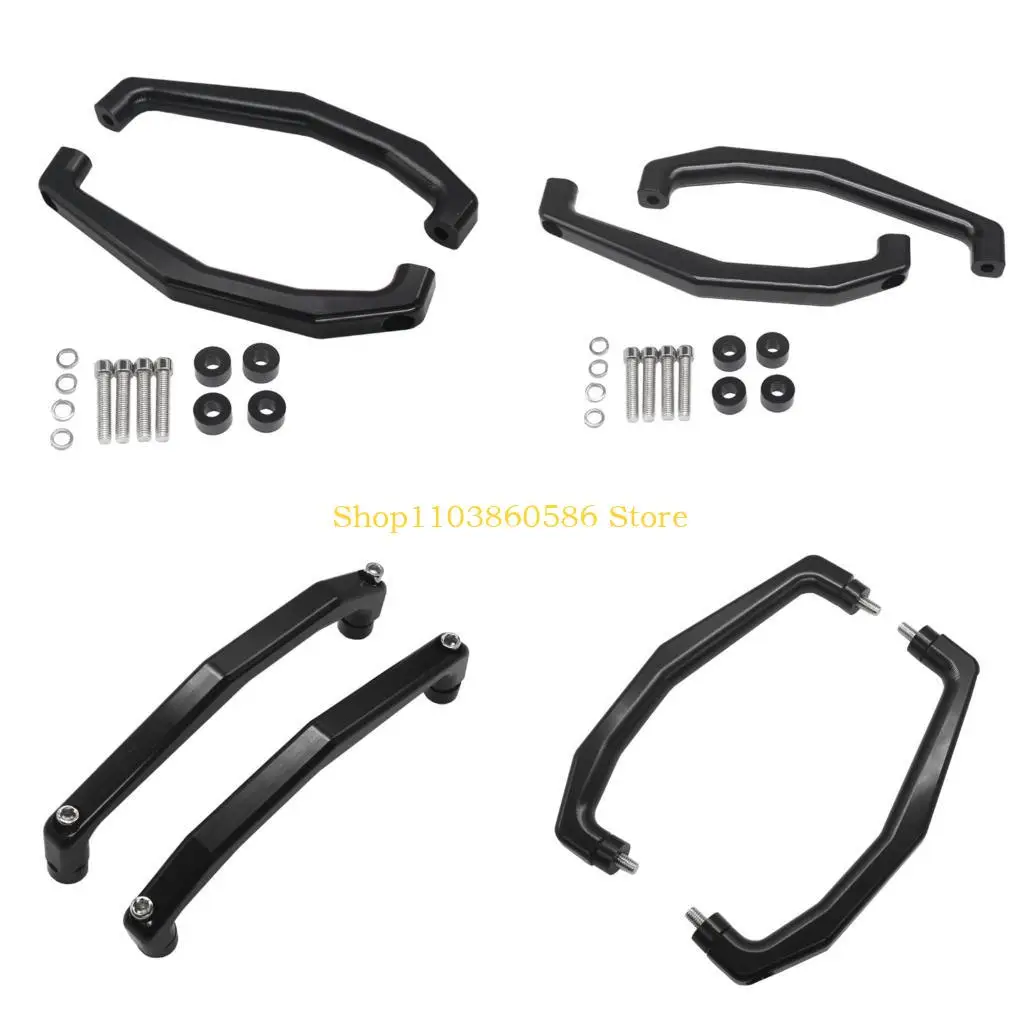 242A Motorcycle Aluminum Pillion Handle Passenger Rear Handle Bars Tail Handle Hand Grips for MT-09 21-23