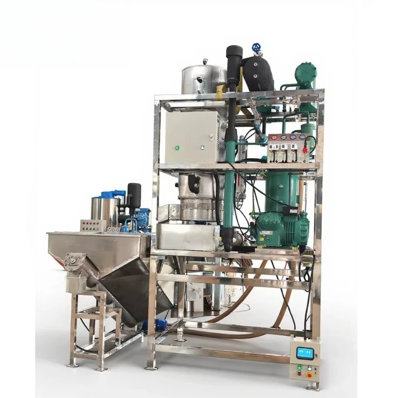 Industrial Tube Ice Maker Air Cooling with Auto Packing System for Business Commercial Ice Production Plant Custom