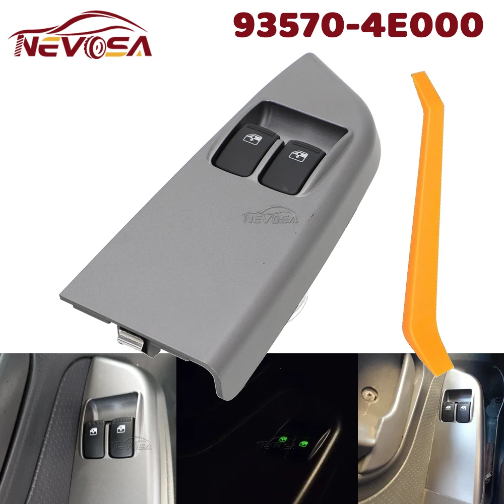 Interruptor Elétrico do Vidro da Porta para Kia Bongo 3 2003-2016 K2500/K2700/K3000/K3000S/K4000S Hyundai Tucson 2005-2010 935704E000