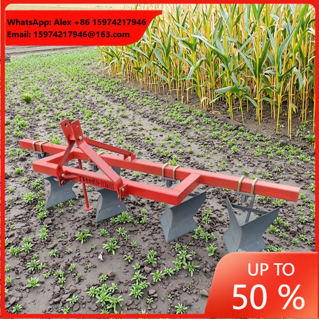 Three-point Suspension Type Deep Ridger Furrow Plough For Tractor