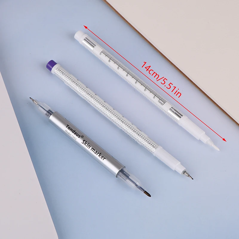 Korean Tattoo Sterile Embroidery Marking Pen Surgical Eyebrow Mark Pen Waterproof White Floating Lip Line Positioning Pencil