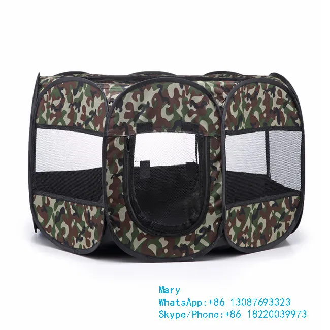 

Wholesale Durable Portable Outdoor Waterproof Cat Dog House Folding Outdoor Camping Pet Tent