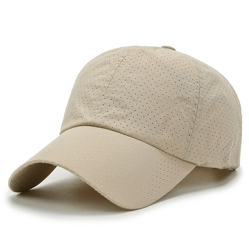 Mesh-Schnelltrocknende Kappe für Herren Lauf- und Sportbaseballmütze Damen Golf-Tenniskappe Atmungsaktiver Sonnenhut für Outdoor-Jogging – Detail 8