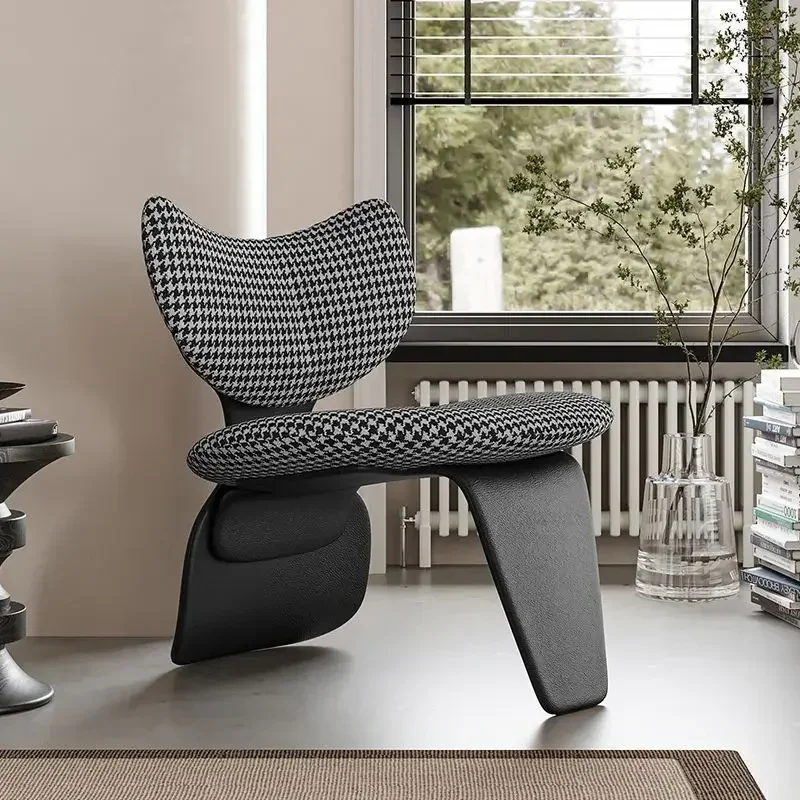 

Italian high-end single chair designer home balcony living room sofa chair hotel sales office model room leisure chair