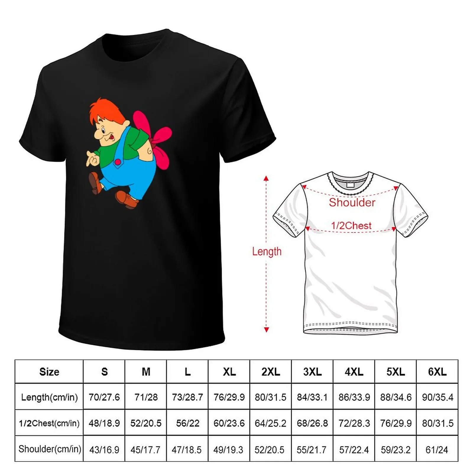 Karlson on the roof T-Shirt t shirts for man graphic vintage T-Shirt