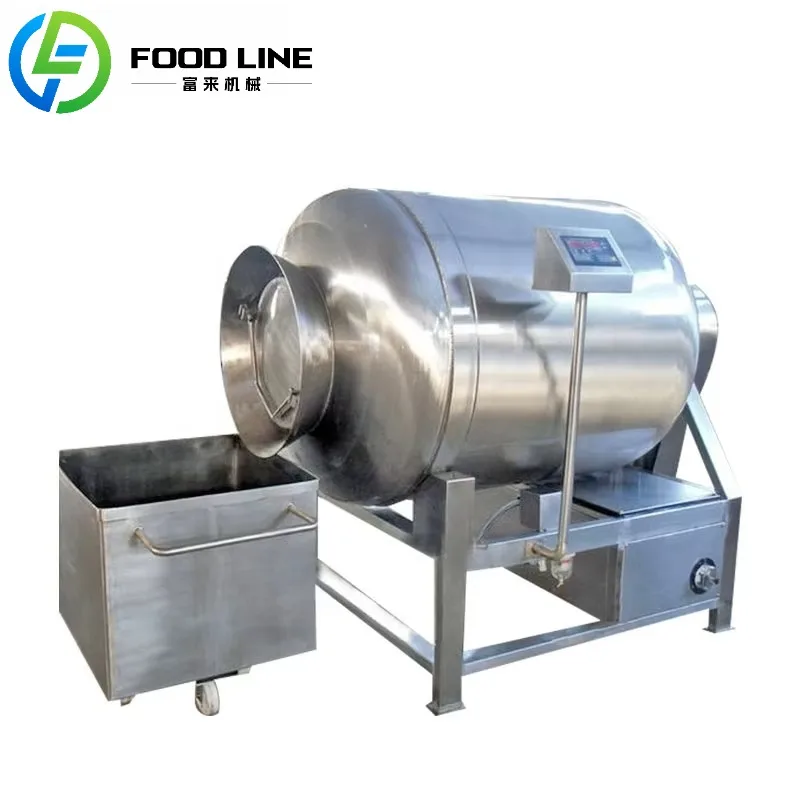 Commercial Vacuum Meat Marinator Automatic Tumbling Machine for Chicken Mutton Beef