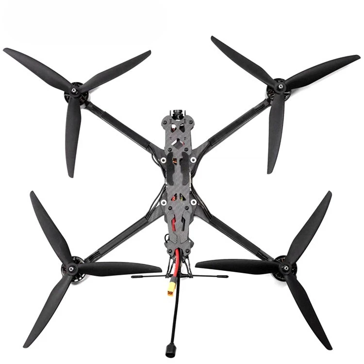 FPV Drone 10 Inch with CameraCaddx Ratel 2 V3 Night Cherry II Antenna HappyModel Receiver SpeedyBee VTX Drone FPV