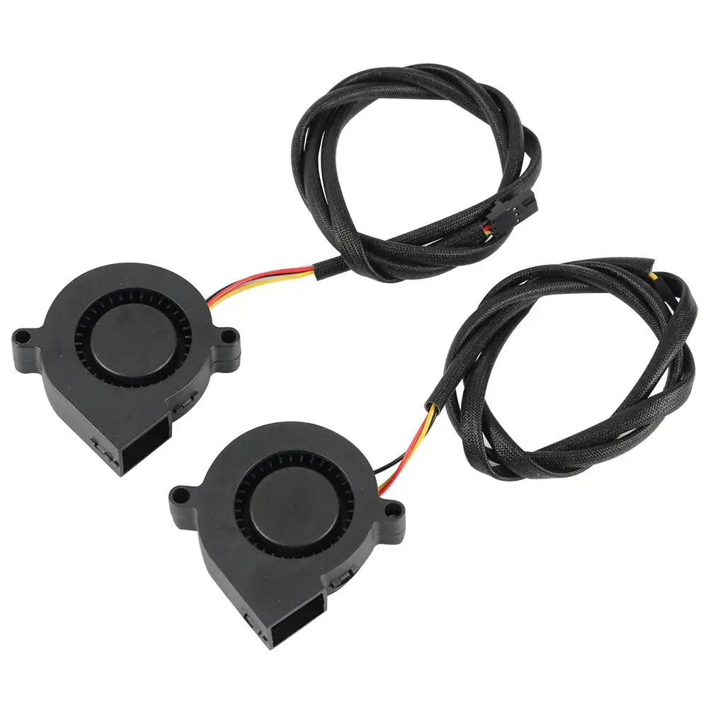 طابعة ثلاثية الأبعاد هادئة مروحة تبريد Hotend مروحة توربينية سوداء منخفضة الضوضاء المبرد برودة ل Prusa MK3S