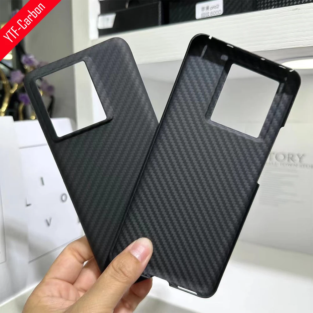 

YTF-Carbon Carbon fiber phone Cases For Redmi K60 ultra Cover Aramid fiber Ultra-thin and anti-fall durable shell