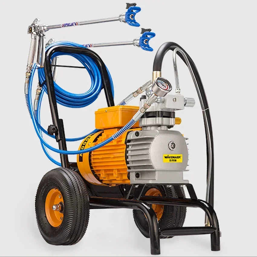 High pressure Airless Paint Sprayer 220V 3000/3500W 8L/12L min With 1/2 Spray Guns Electric Airless Painting Machine 3000N/S