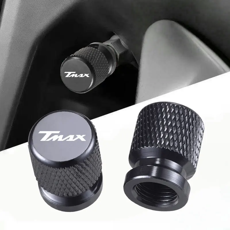 For YAMAHA T-Max 500 TMAX 500 560 TMax 530 Motorcycle Accessorie Wheel Tire Valve Stem Caps CNC Airtight Covers Dustproof Caps