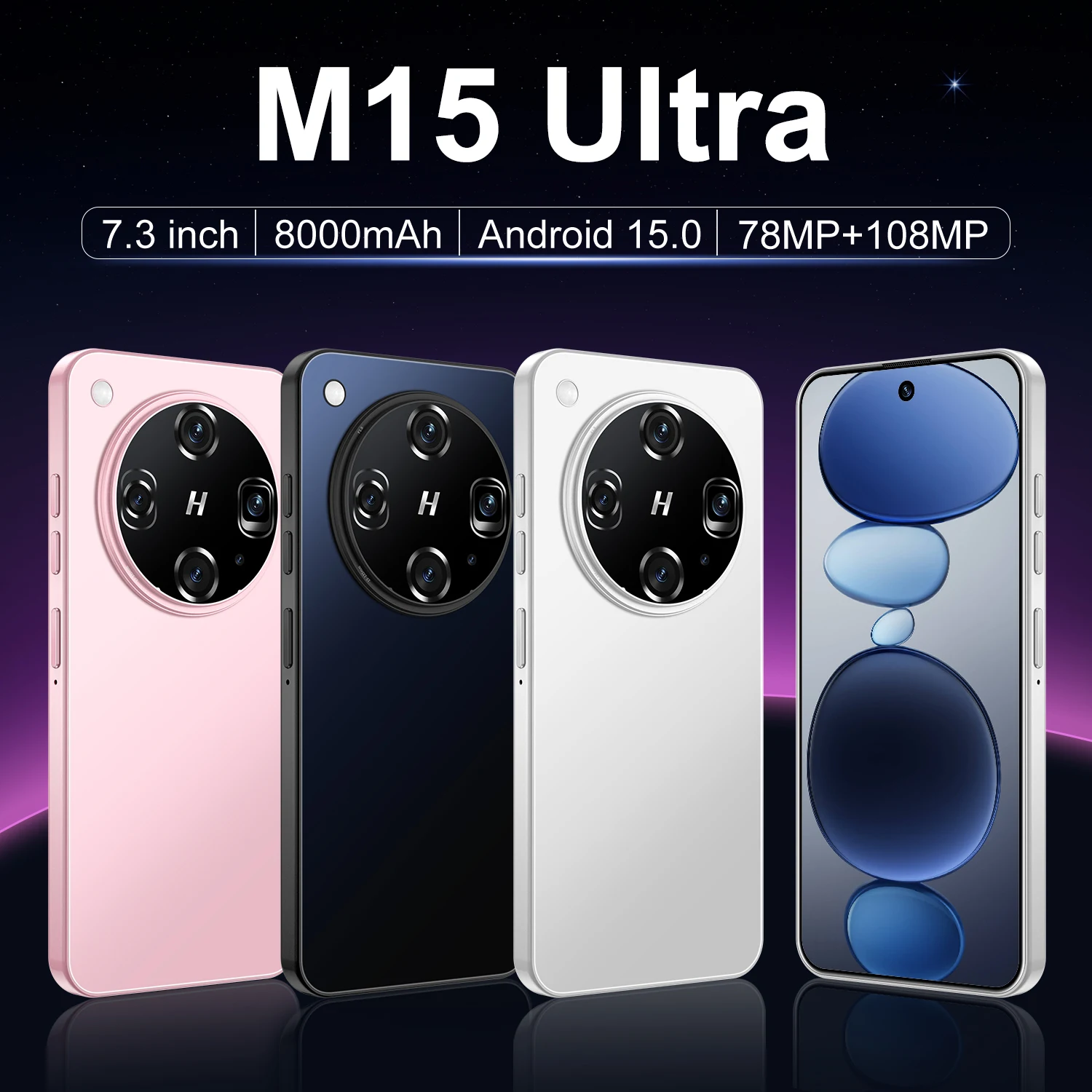 

2025 New Hot M26 Ultra Original Intelligent 5g Dual Card Dual Standby Android 14 System 8000mah Battery Global Version
