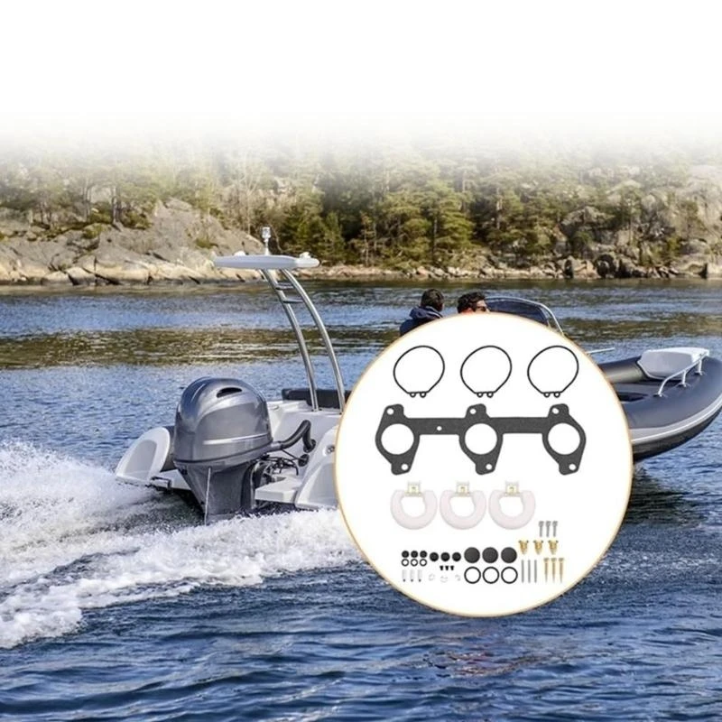 U75F Efficient Carburetor Repair Solution For 60HP 70HP Outboards Ensures Optimal Functionality 6H3-W0093-02 6H3-W0093-03