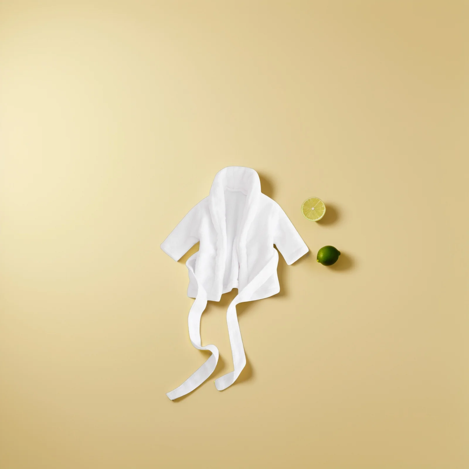 

Baby Bathrobe Newborn Photography Props Swimsuit Simple Design for Bathing Suits White