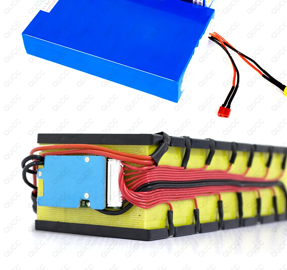 Qucc Li Ion 10S 13S 14S 15A 20A BMS 48V 36V 18650 Battery Pack Electric Toy Electric Scooter Electric Moped Power Battery BMS