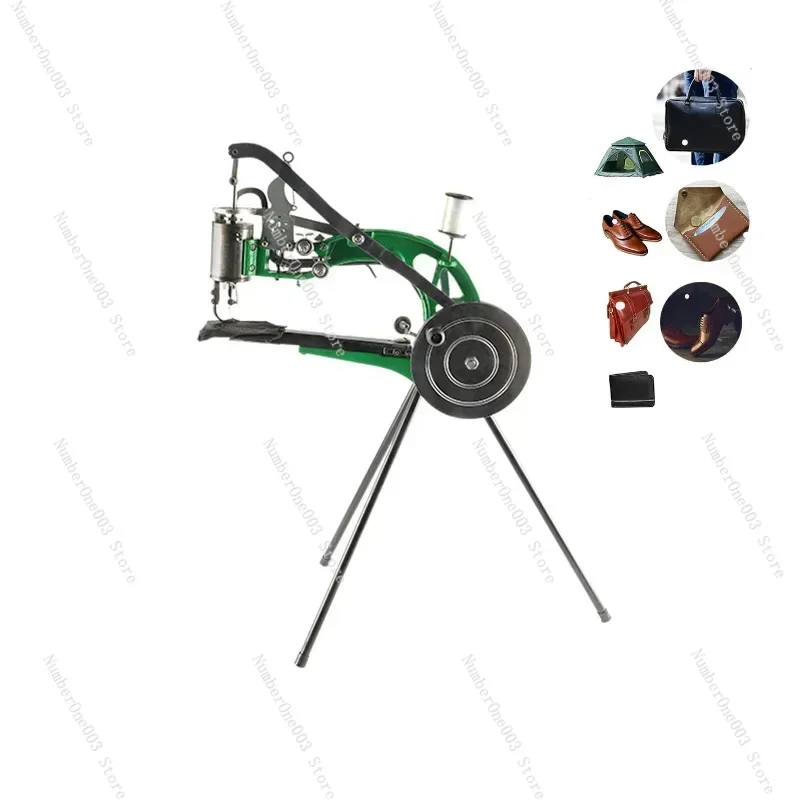 Shoe Repair Machine Hand Machine Cobbler Manual Mending Cobbler Dual Cotton Nylon Line Shoe Sewing Machine Shoe DIY Cobbler