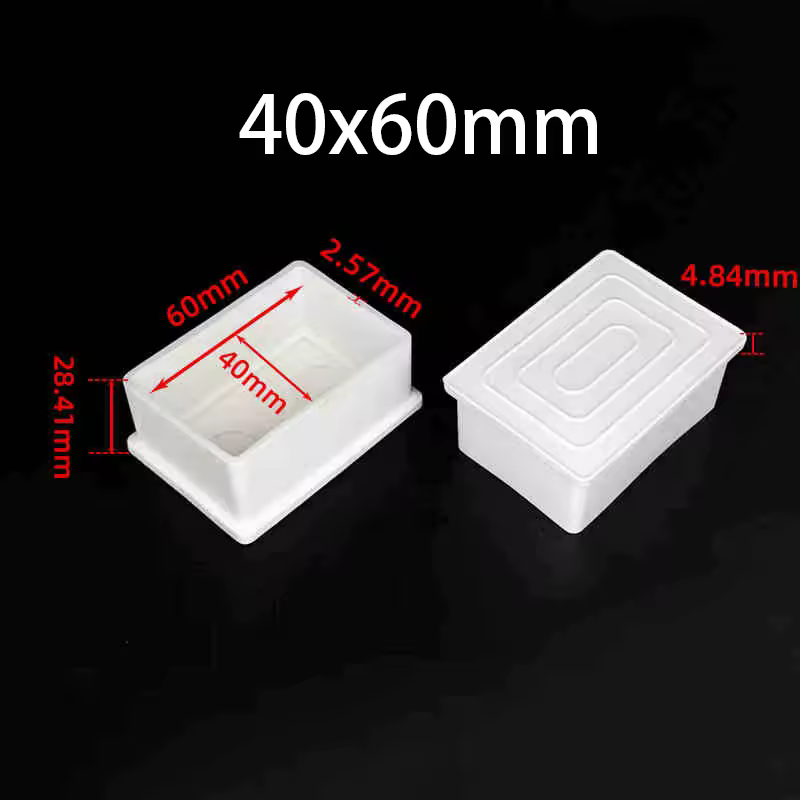 4-30Pcs PVC White Furniture Table Foot Tip Chairs Legs Pad Protector Cover Round/Square Pipe Plug Lid Tube Hole Protection Cap - Image 7