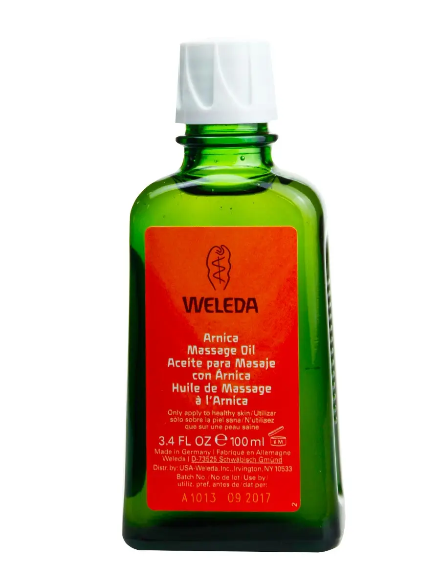 Weleda Massage Oil with arnica 100 ml-takes care of the muscles