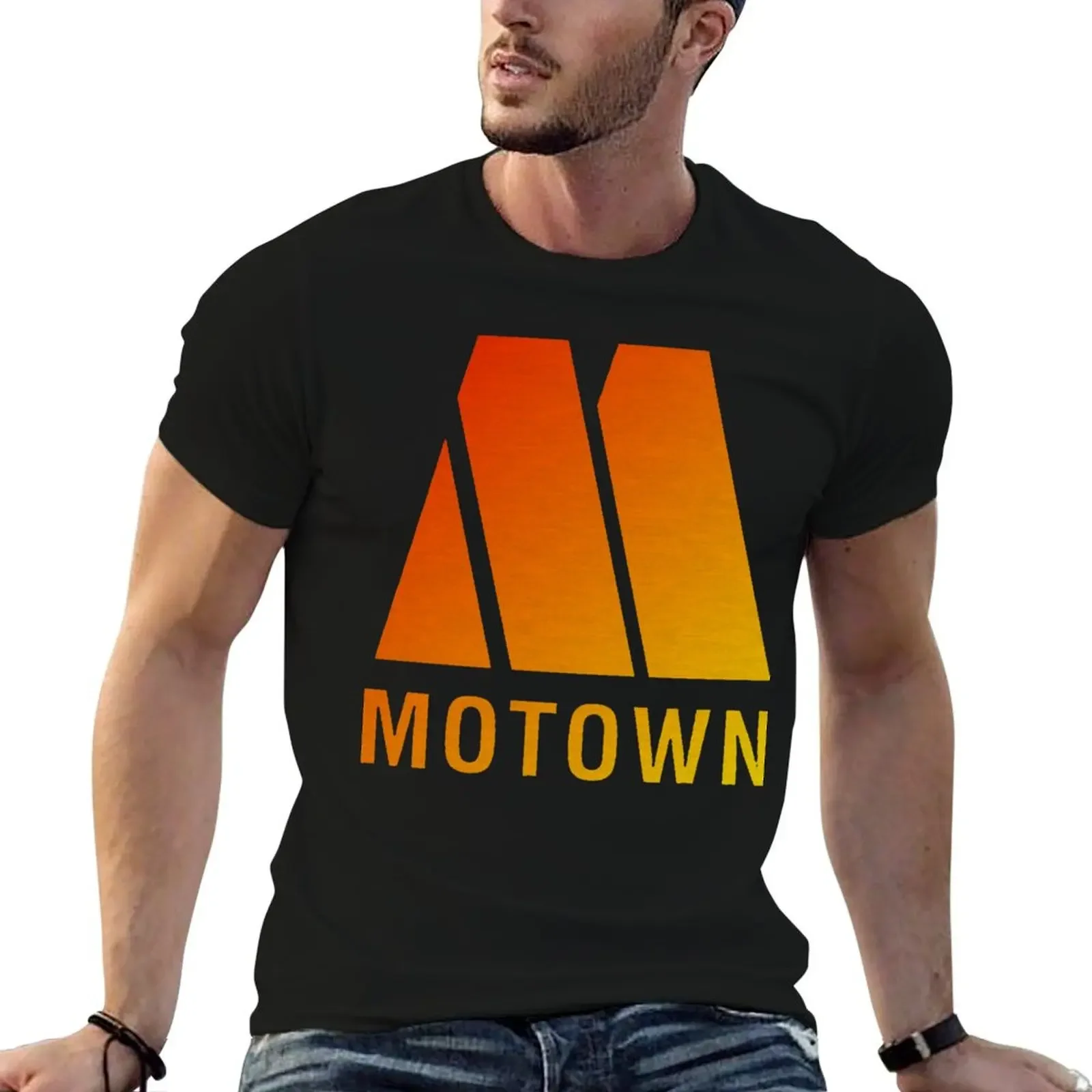 Motown Records - T-Shirt oversizeds plain plus size men clothing