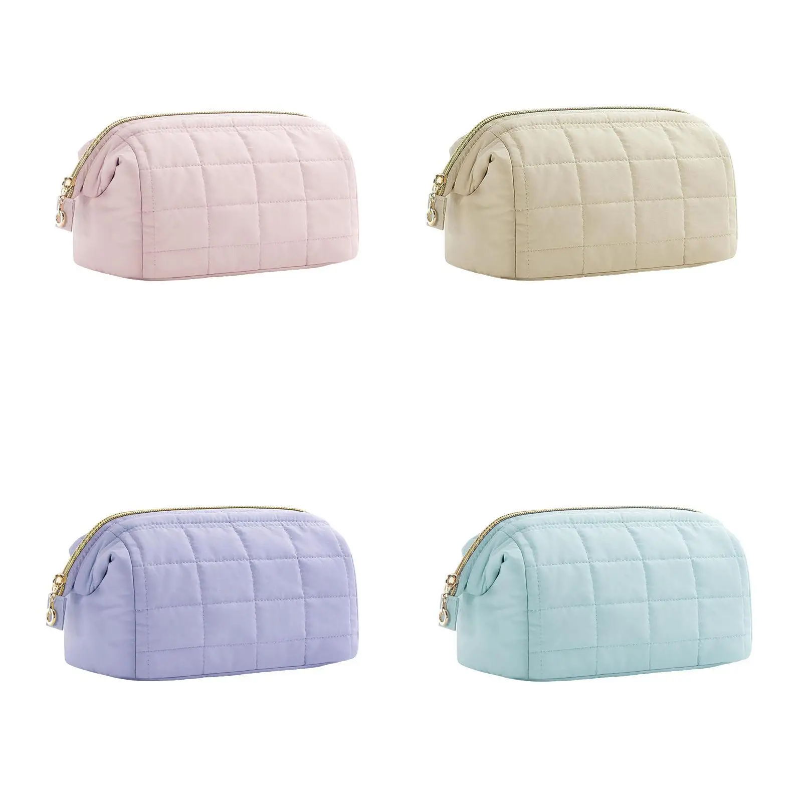 Gewatteerde make-uptas Katoenen make-uptas Ritssluiting Reismake-uptas Lippenstift