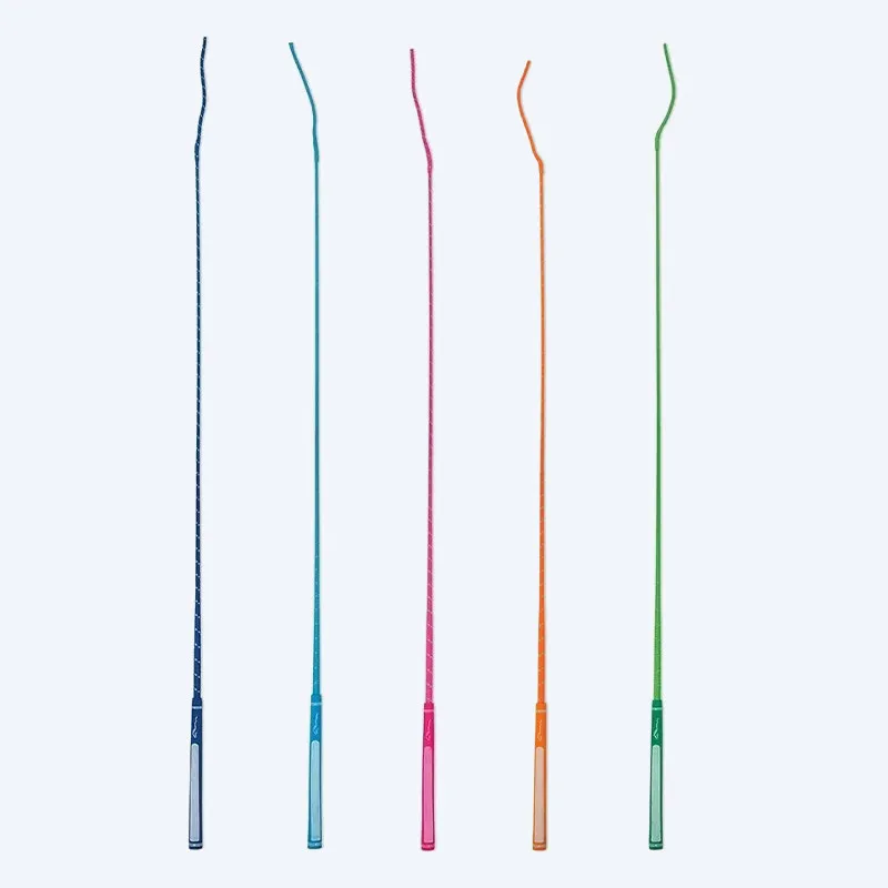 Baslong Equestrian Whip Horse Riding Crop Lightweight Training Whip Anti slip rubber handle Shaft for Horse Training Competition