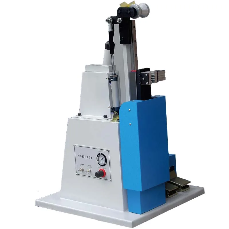 automatic shoe lasting machine for toe heel seat side