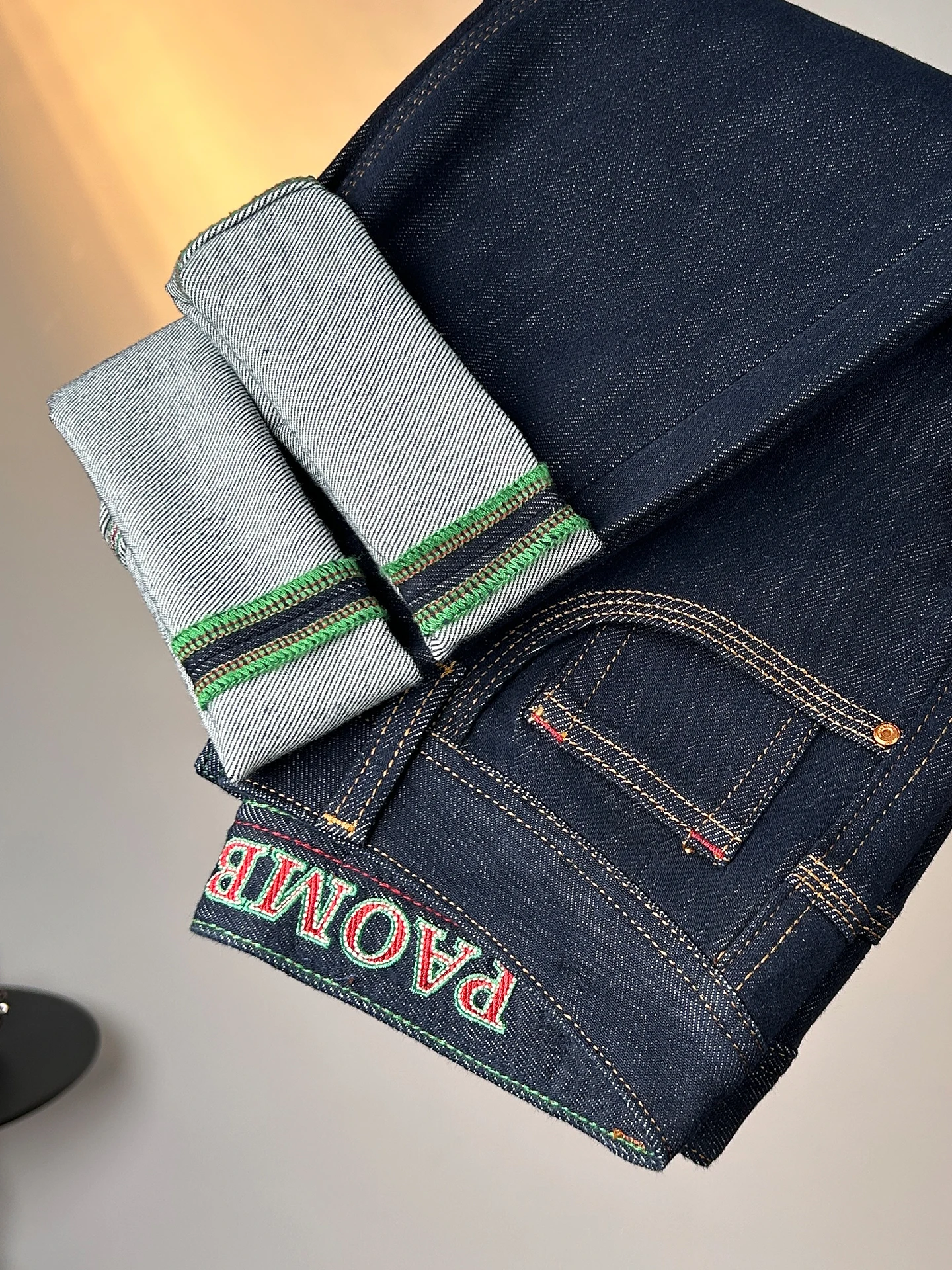 

Men's Slim Straight Fit Jeans Casual Comfortable Elastic Washed Cotton Denim Spring Summer Fashionable Versatile Long Pants