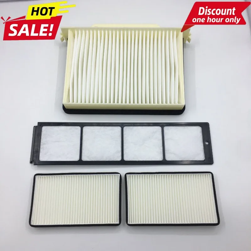 For Hitachi 60/70/120 Air Conditioning Filter ZAX60/70-5G Air Conditioning Inner and Outer Filter Screens